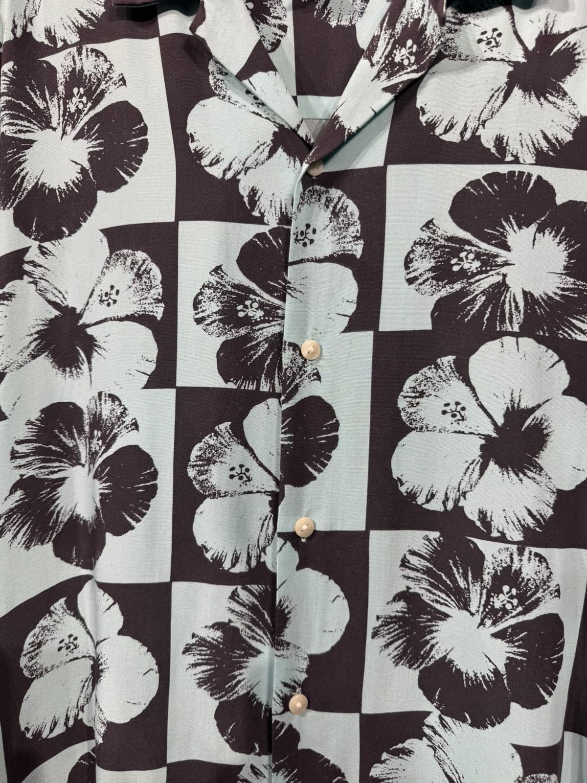 BOXY FIT FLORAL SHIRT  — 2