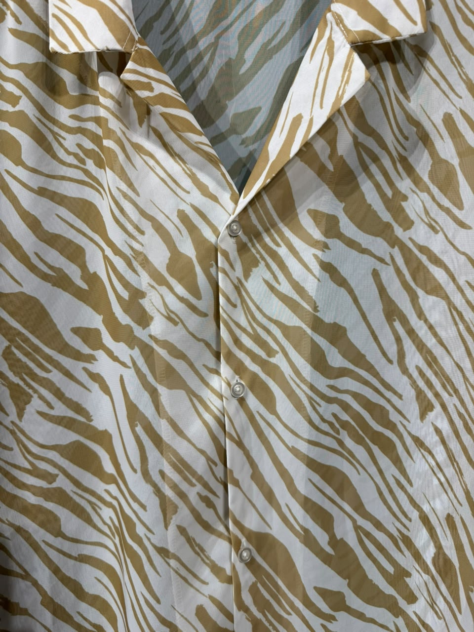ZABRA SHEER SHIRT  — 2