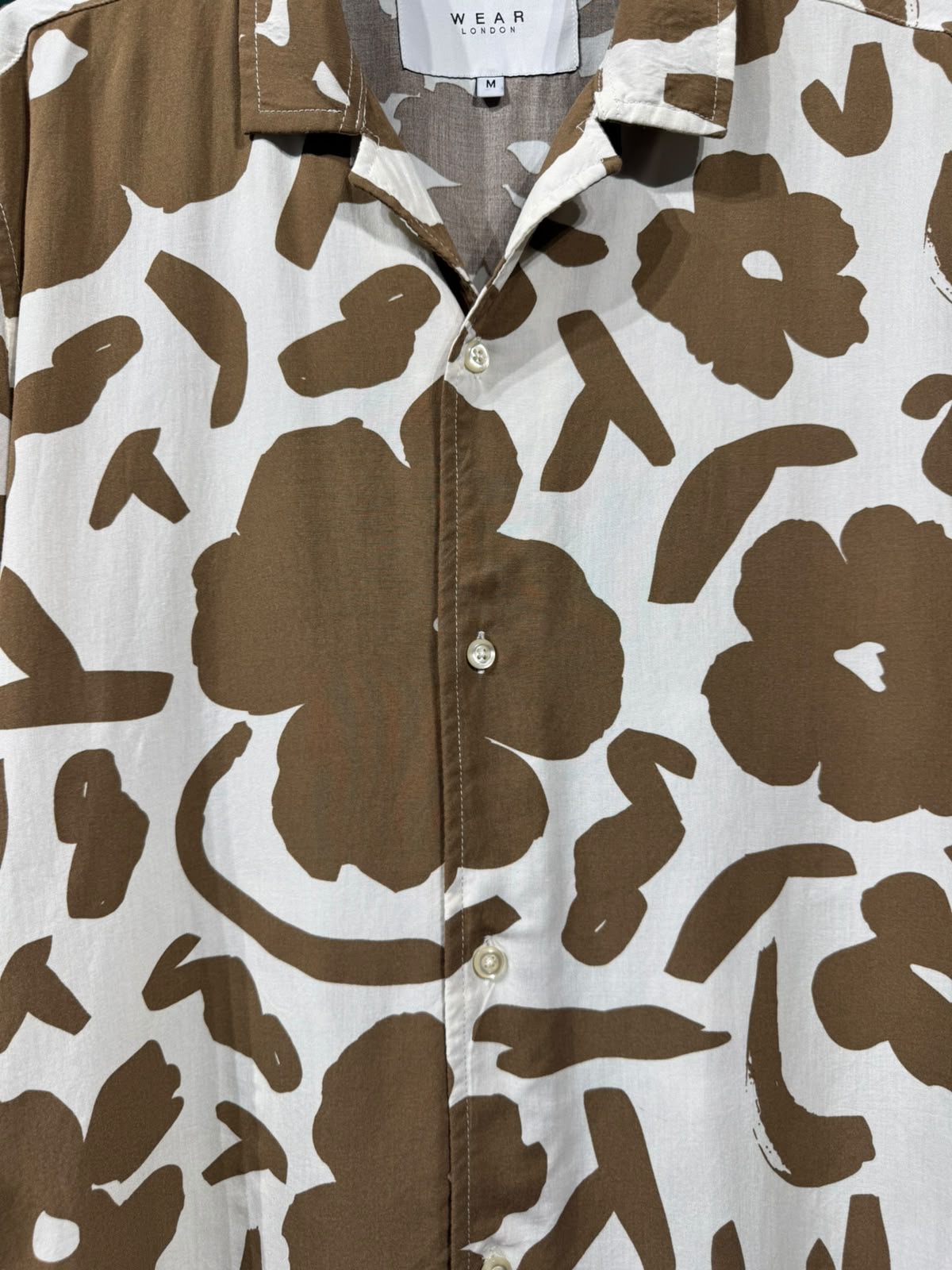 RELAXED FIT FLORAL PRINT SHIRT — 2