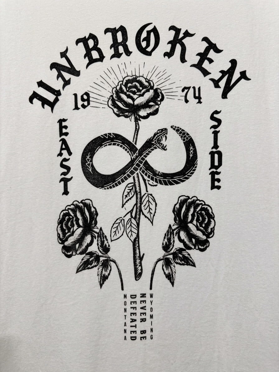 UNBROKEN PRINT T-SHIRT — 2