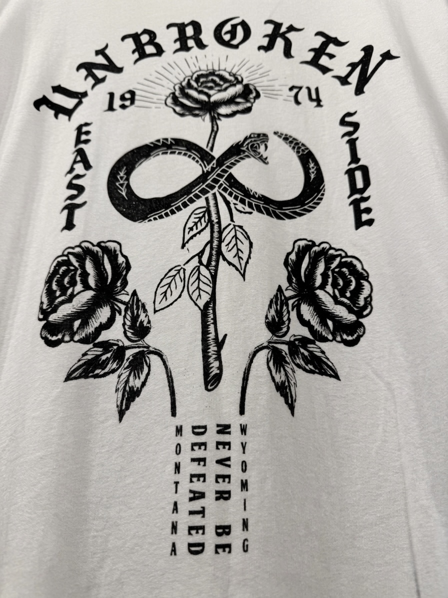 UNBROKEN PRINT T-SHIRT — 3