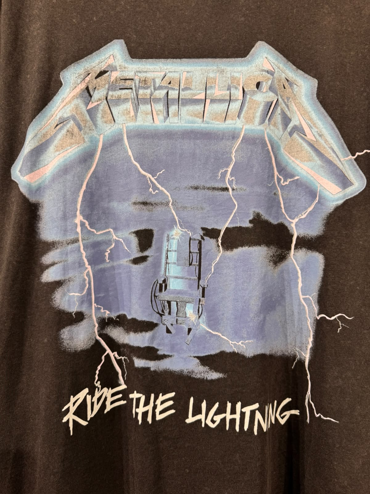 METALLICA WASHED PRINT T-SHIRT — 2