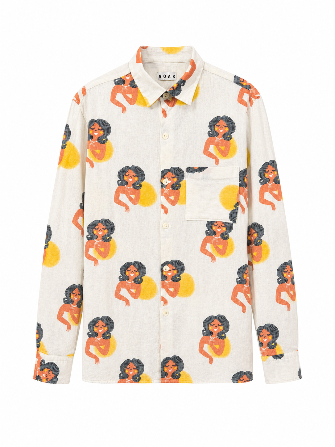 NÖAK LONG SLEEVE PRINT SHIRT