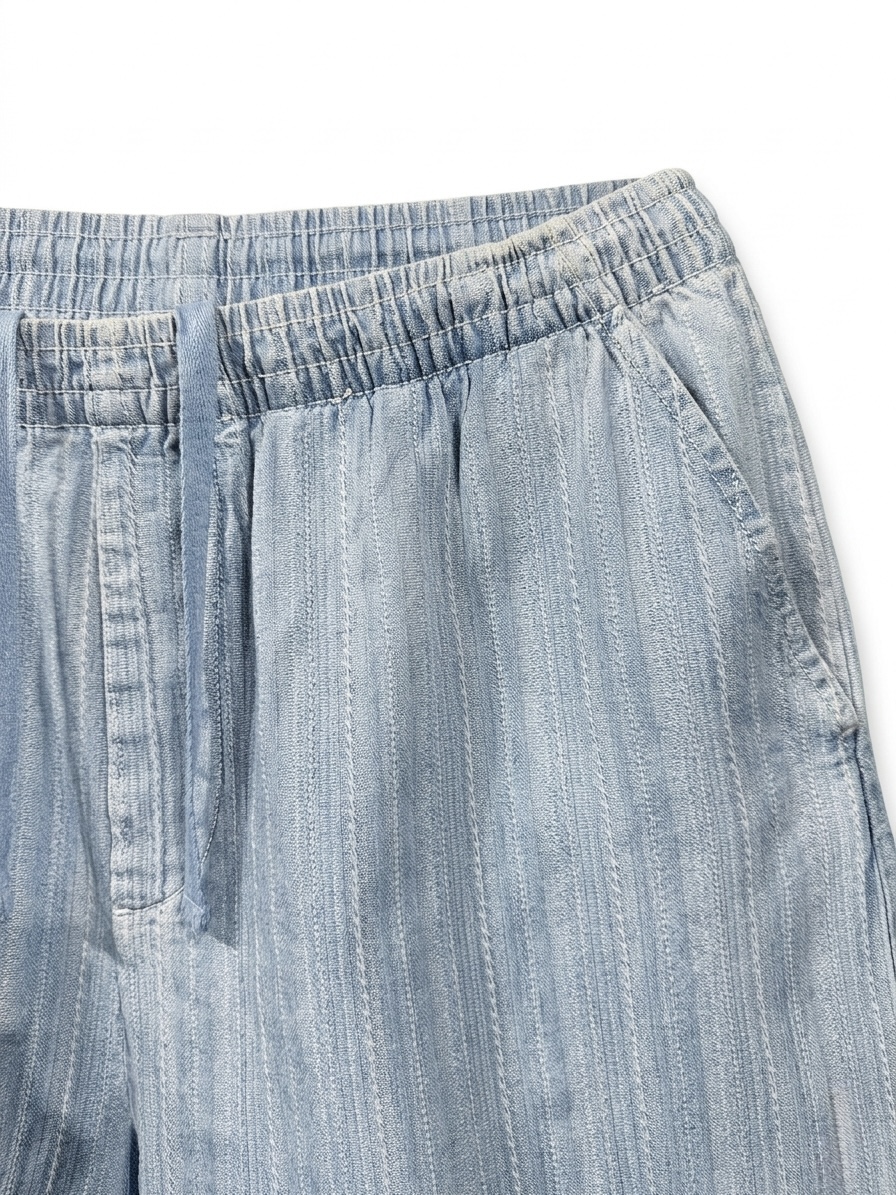 JACQUARD DENIM BERMUDA SHORTS — 2
