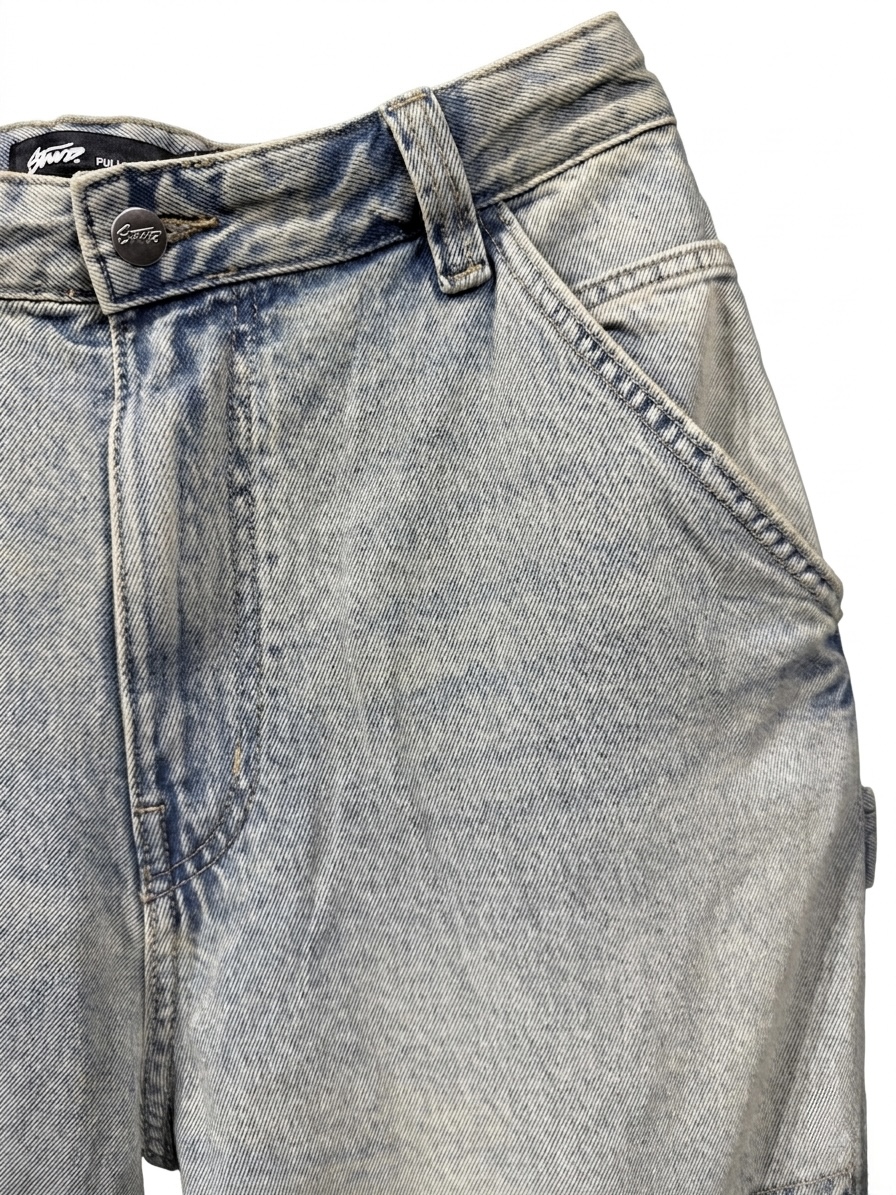 SKATER FIT CARGO JEANS — 2