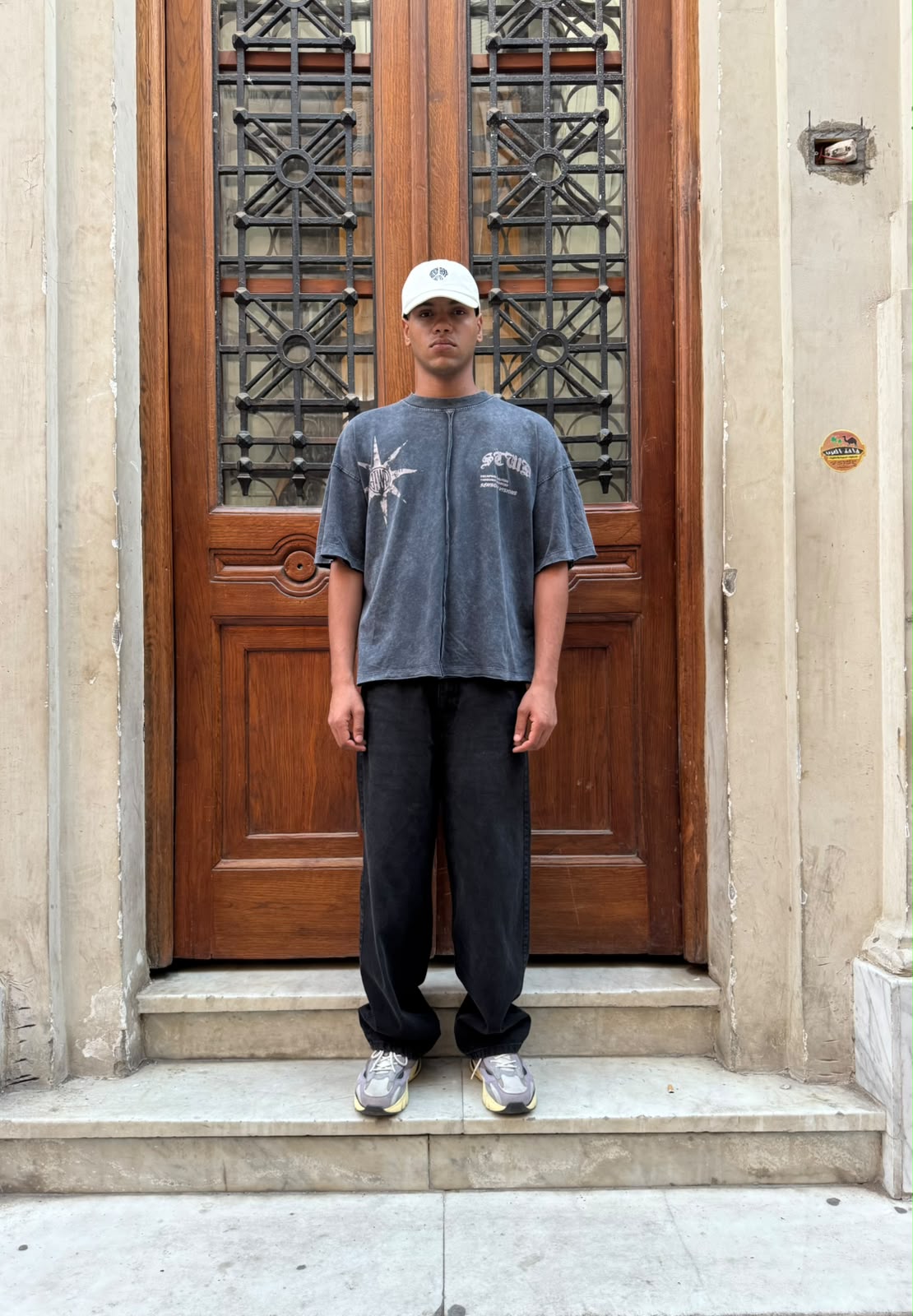 Distressed Boxy Fit T-Shirt — 5