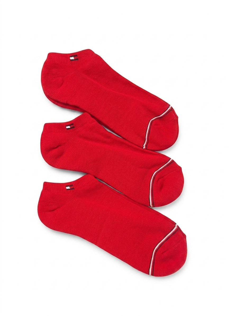 TOMMY HILFIGER 3-PACK COTTON SOCKS — 2