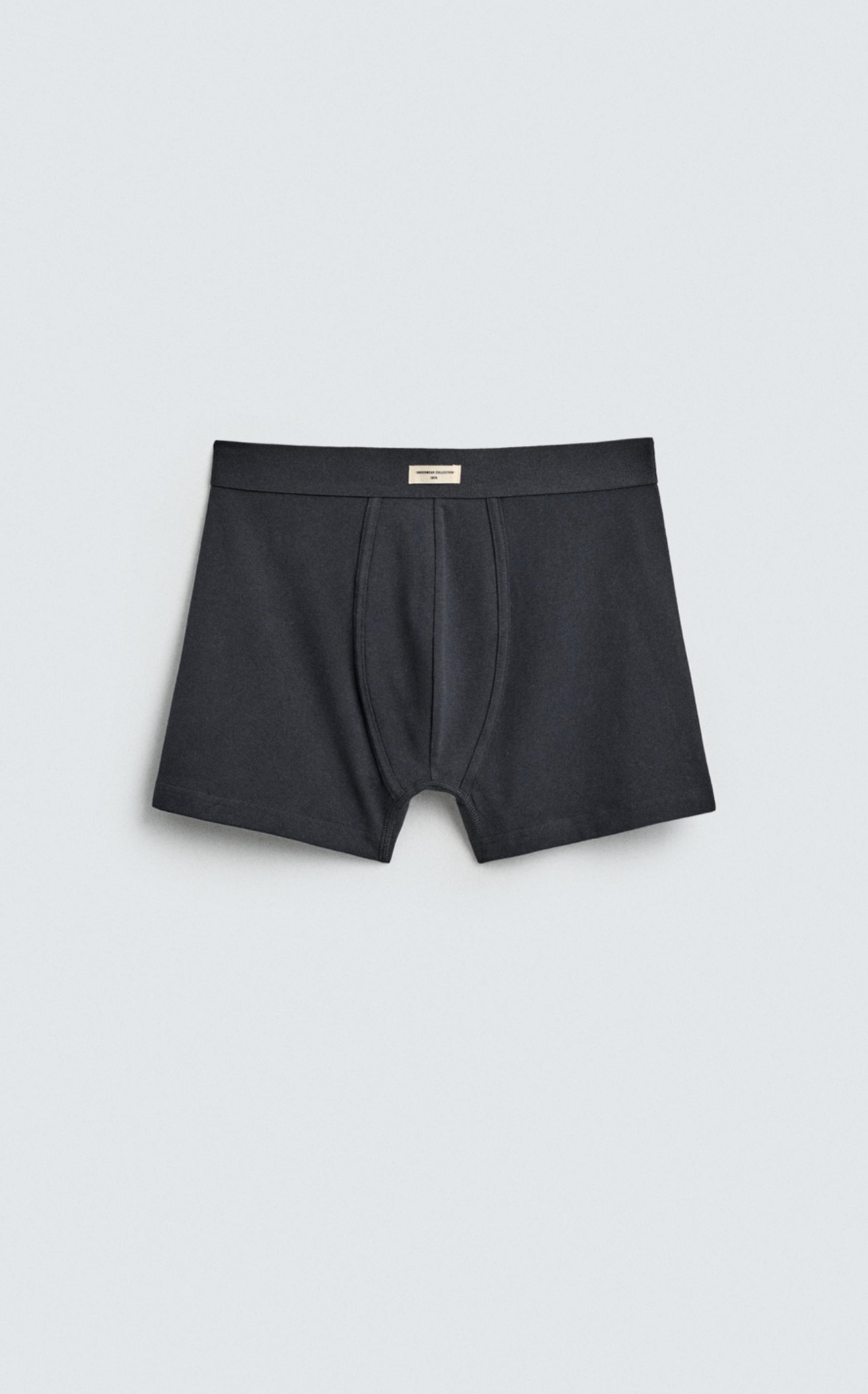 SOFT BOXER SHORTS 1-PACK - BLACK