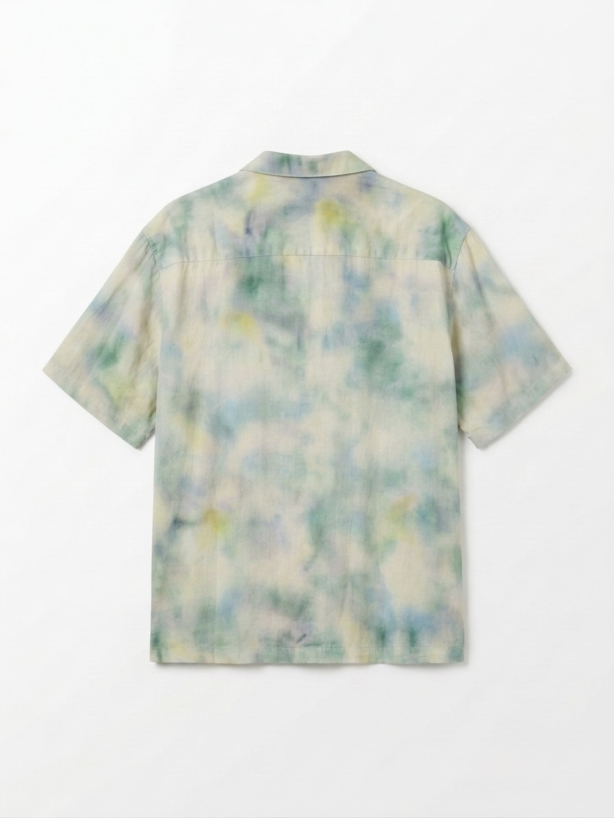 RELAXED FIT TIE-DYE SHIRT — 2