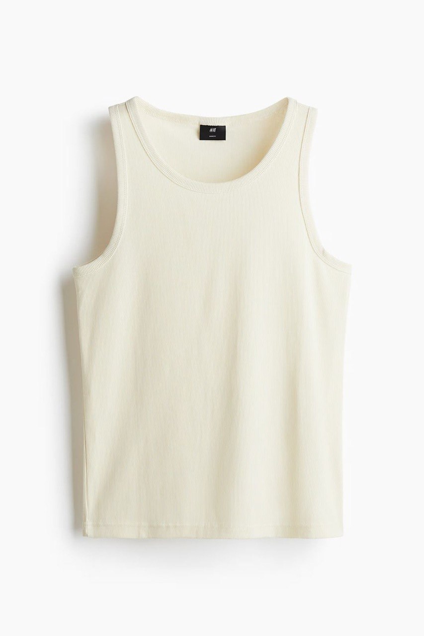     BASIC RIBBED TANK TOP