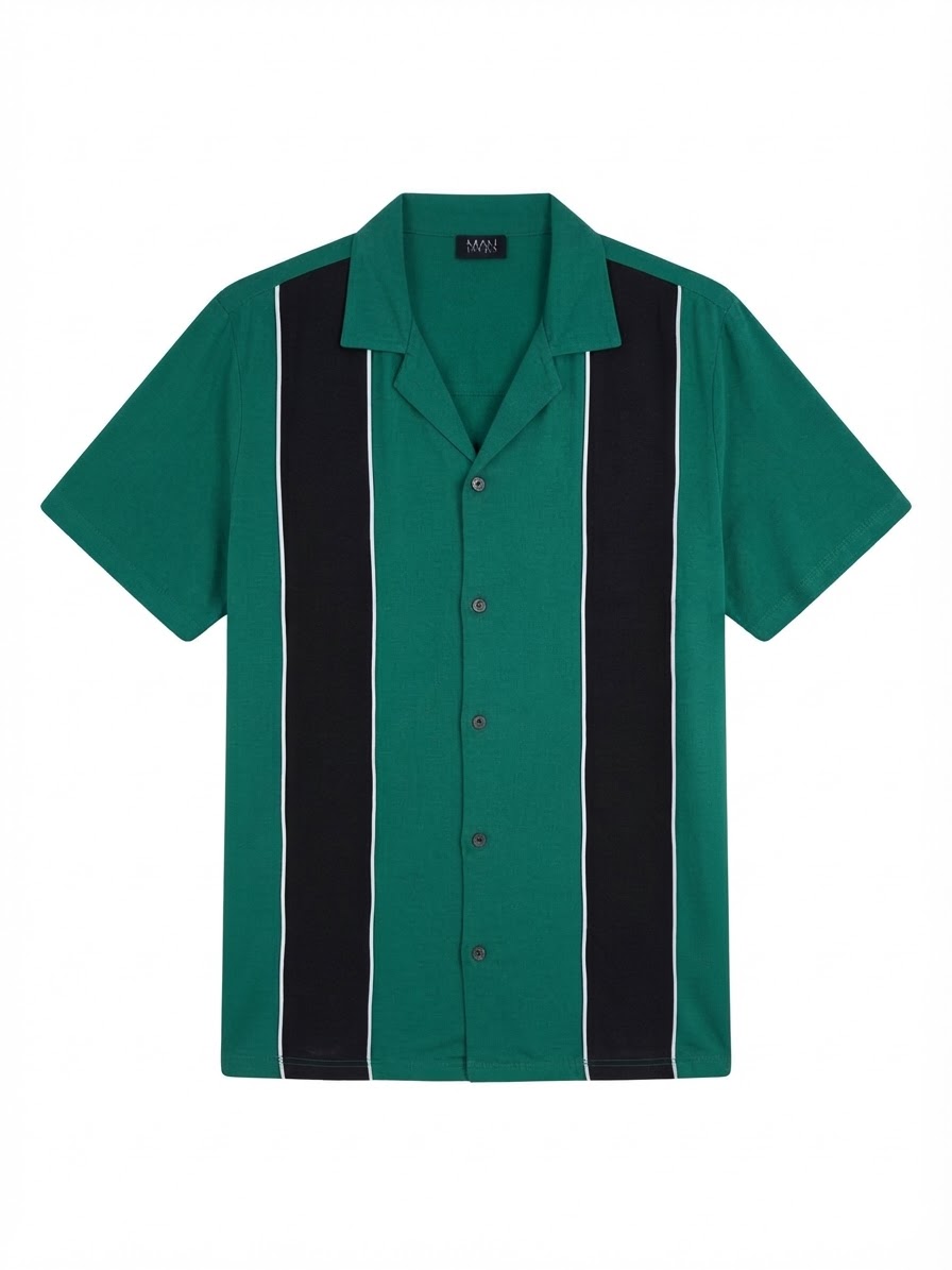 PANELLED OVERSIZED SHIRT