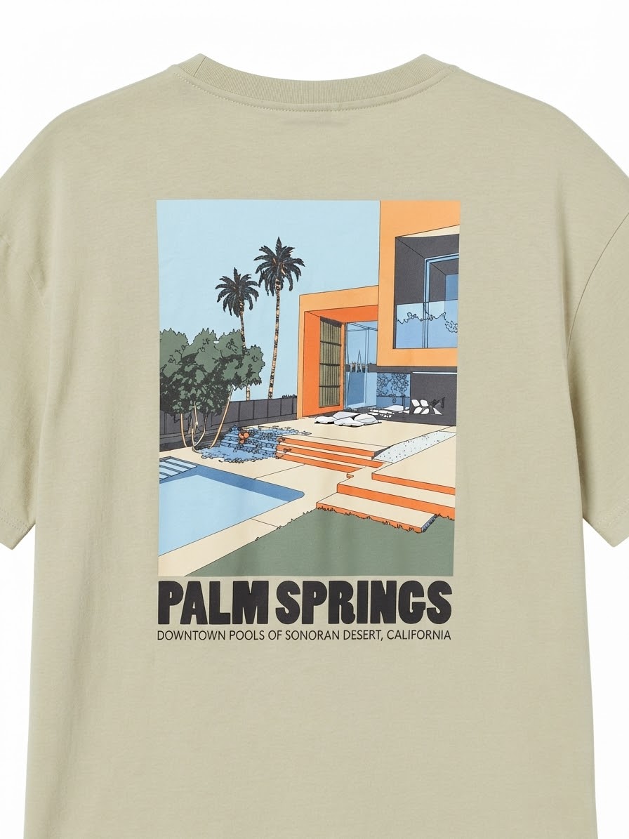 PALM SPRINGS GRAPHIC T-SHIRT — 4