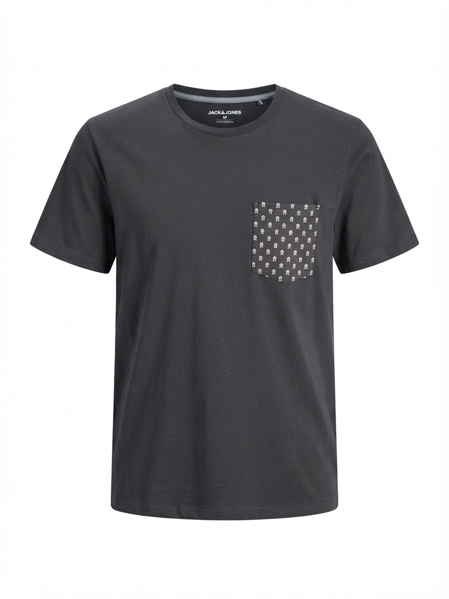 J.J PATTERNED POCKET T-SHIRT