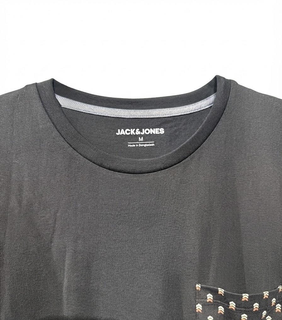 J.J PATTERNED POCKET T-SHIRT — 2