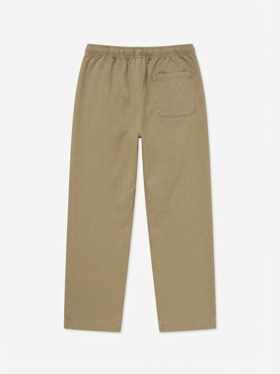 DRAWSTRING CHINO TROUSERS — 3