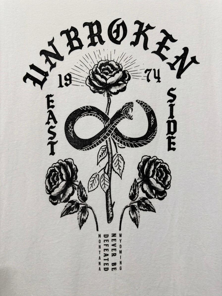 UNBROKEN PRINT T-SHIRT — 2