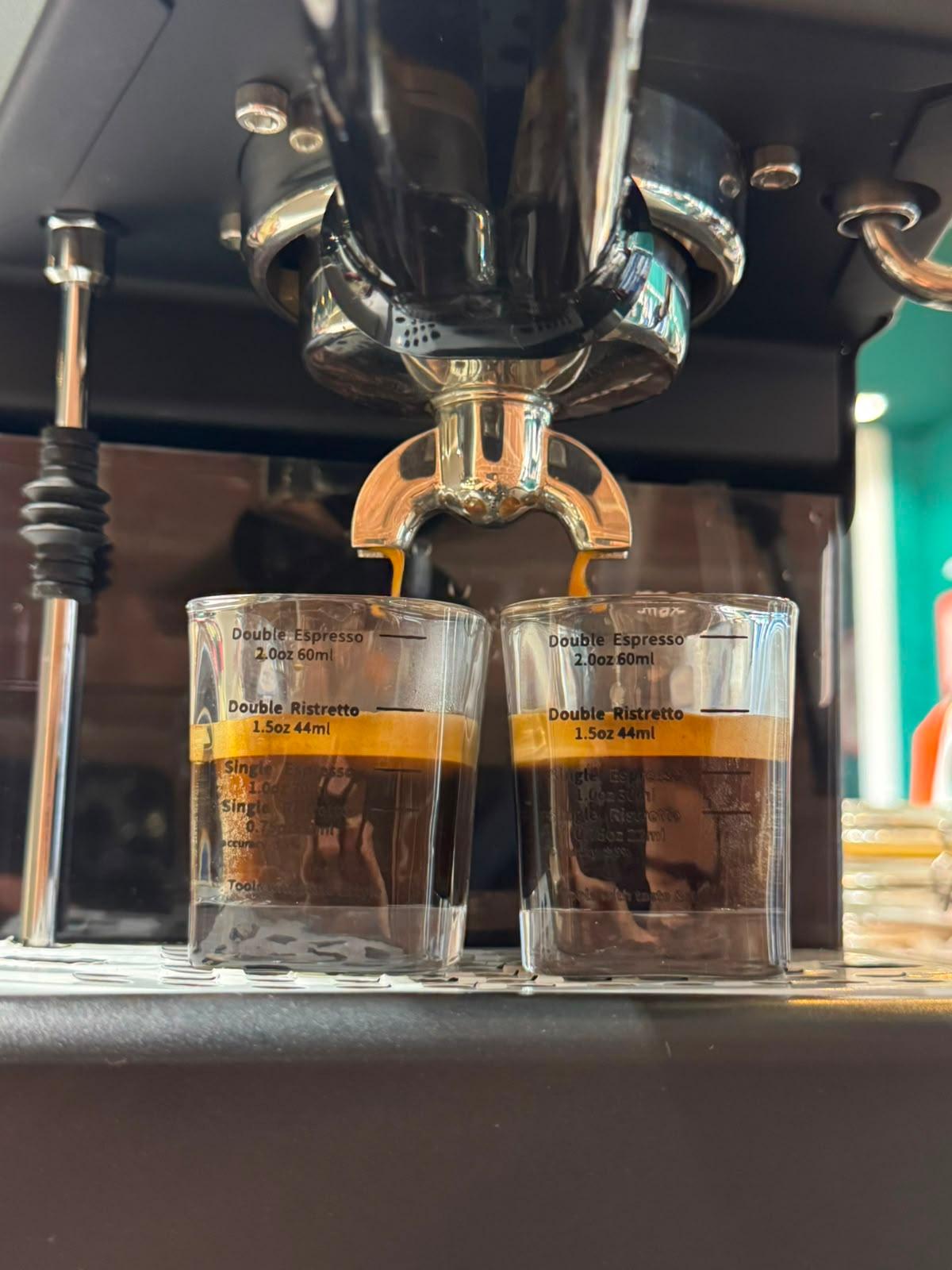 SQUARE GRADUATED GLASS CUPS 60ML – 2 PCS — 4