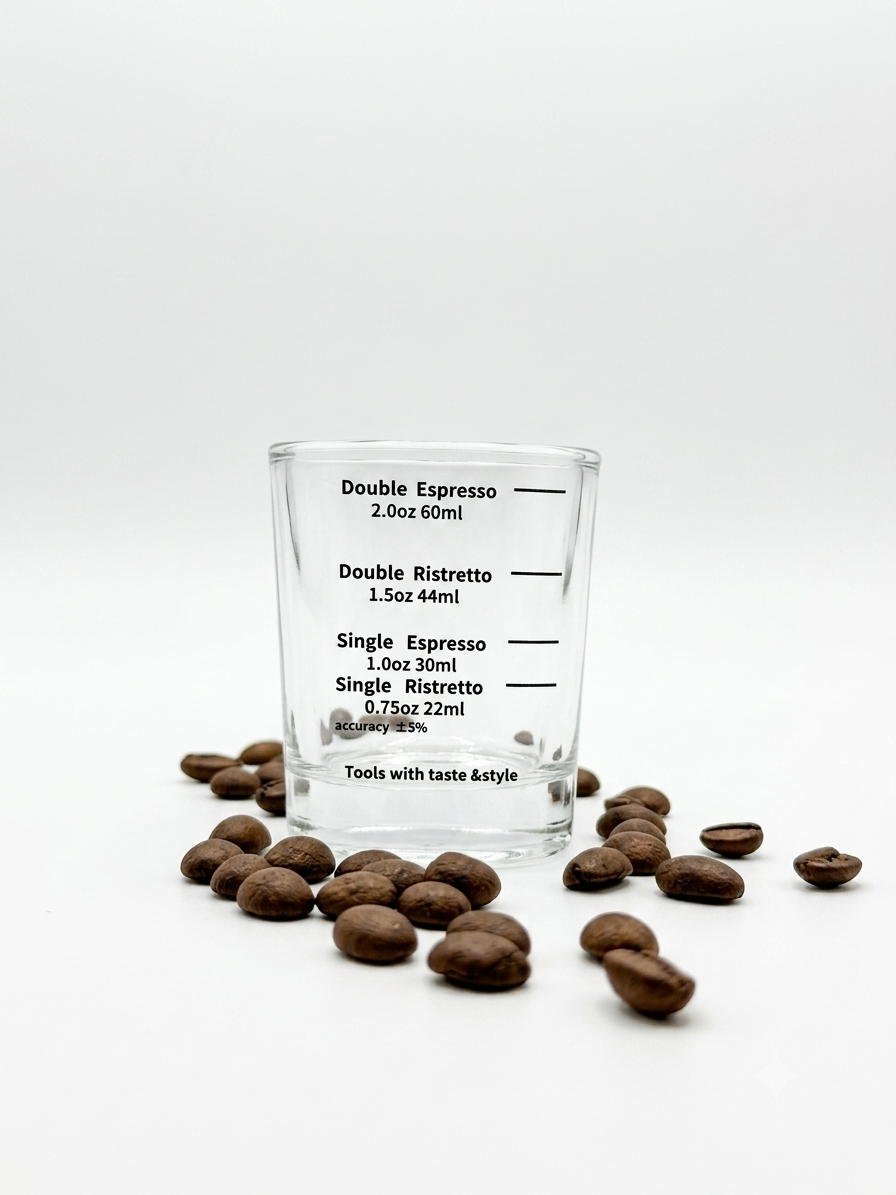SQUARE GRADUATED GLASS CUPS 60ML – 2 PCS — 1