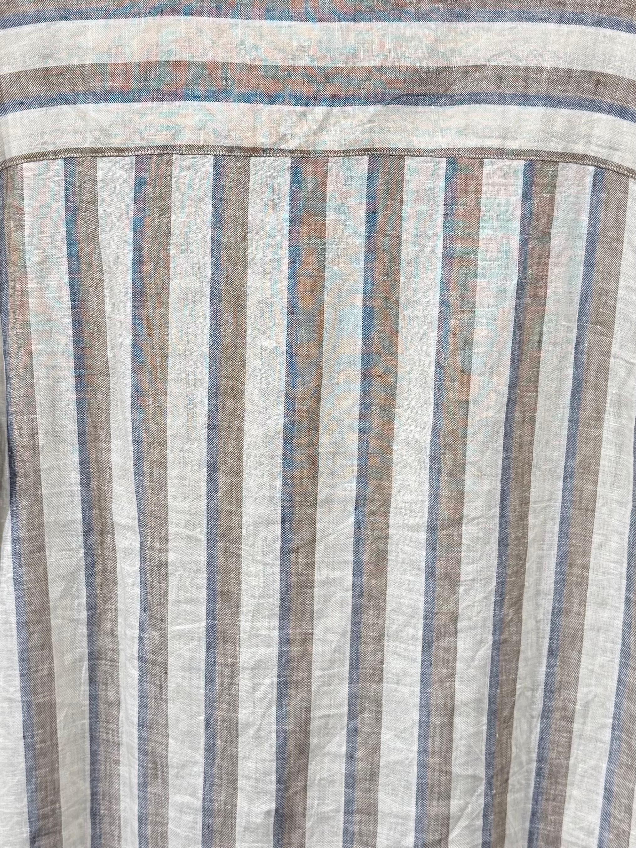 STRIPED TWO-POCKET SHIRT — 4