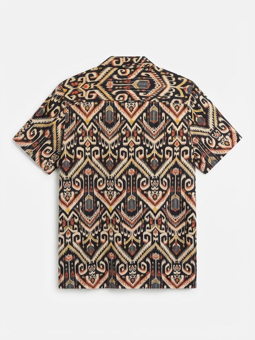 GEOMETRIC PRINT SHIRT — 2
