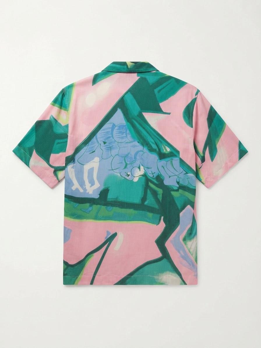 ABSTRACT PRINT SHIR — 2