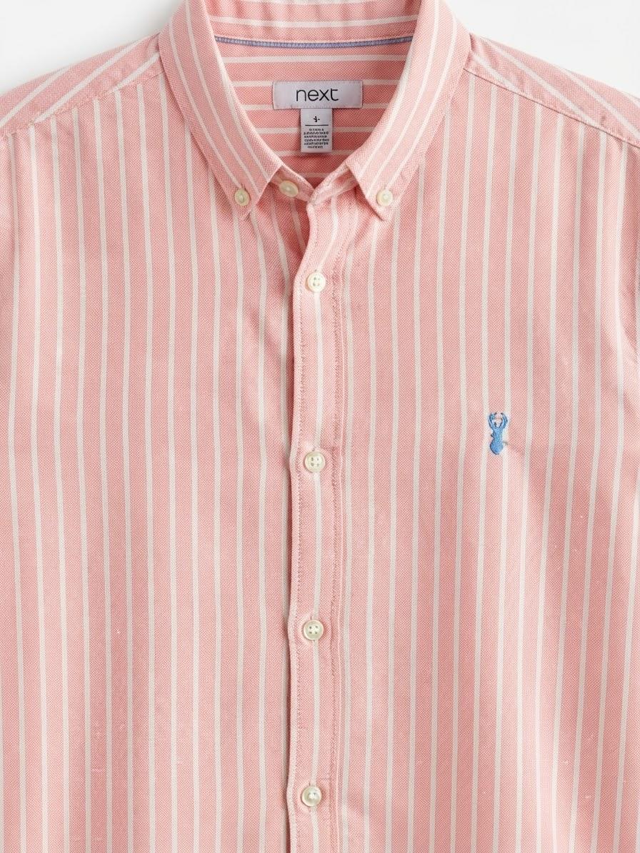 STRIPED SLIM FIT SHIRT — 2
