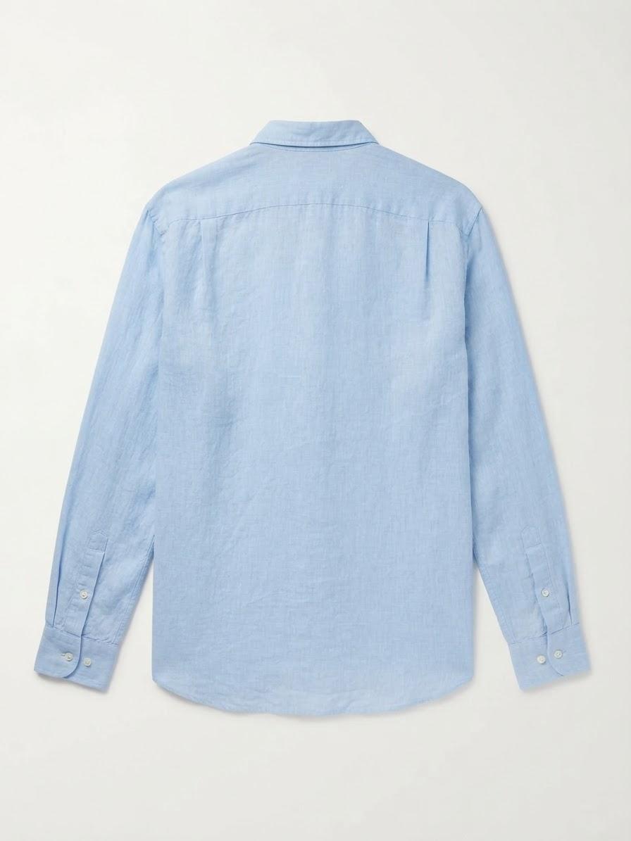 LINEN RELAXED FIT SHIRT — 3