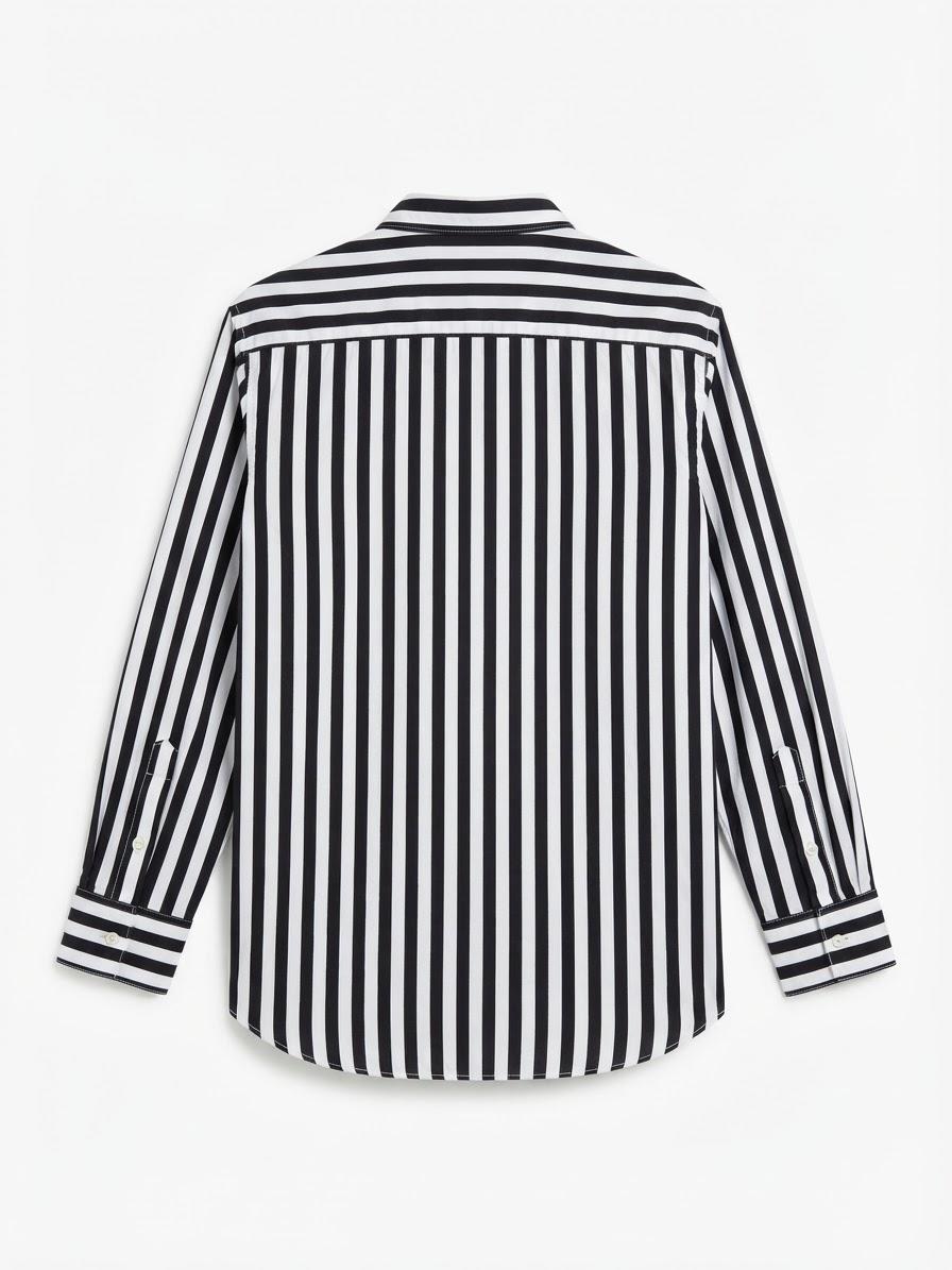 VERTICAL STRIPE SLIM FIT SHIRT — 3