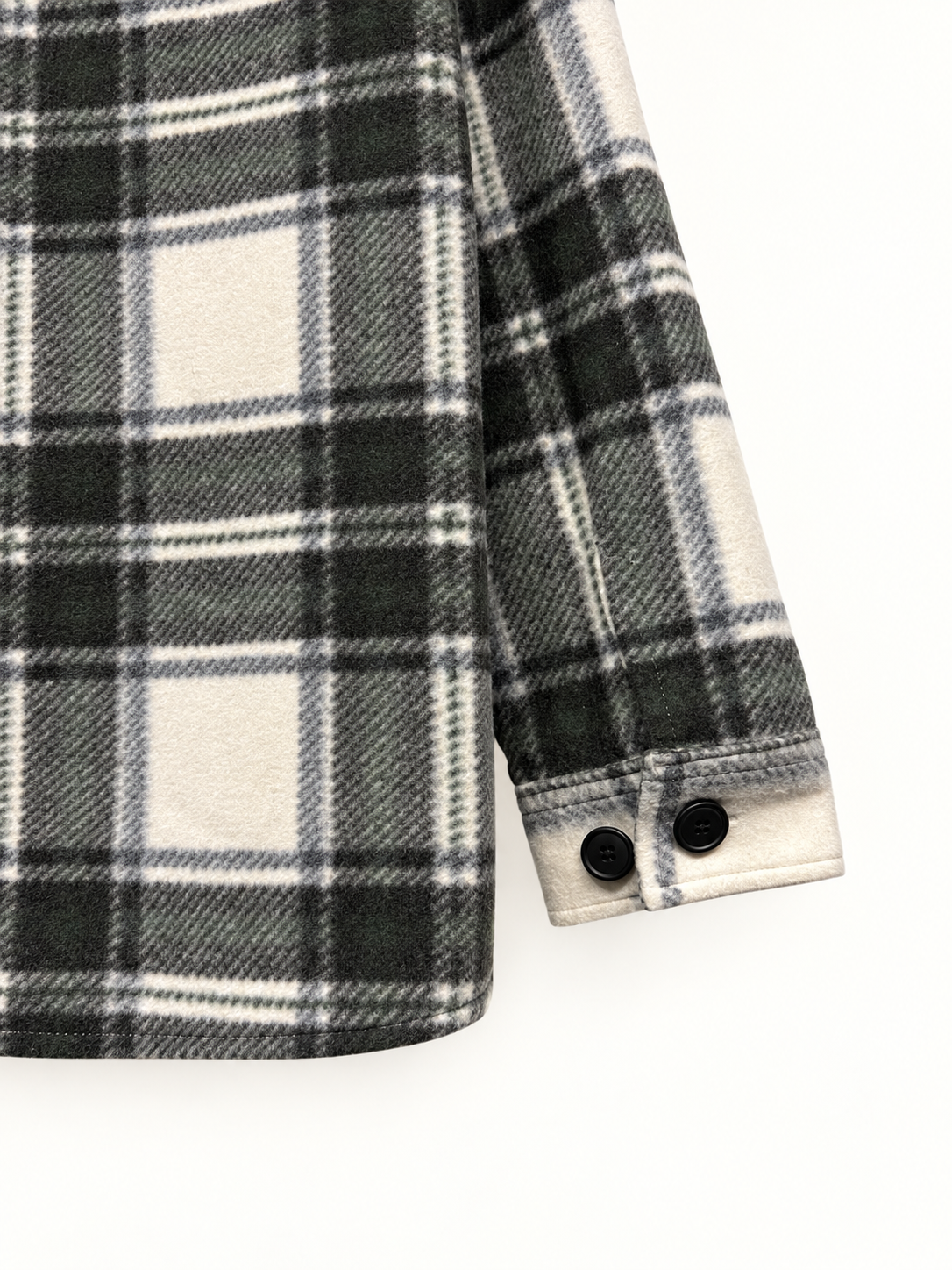 OVERSIZED PLAID SHACKET — 4