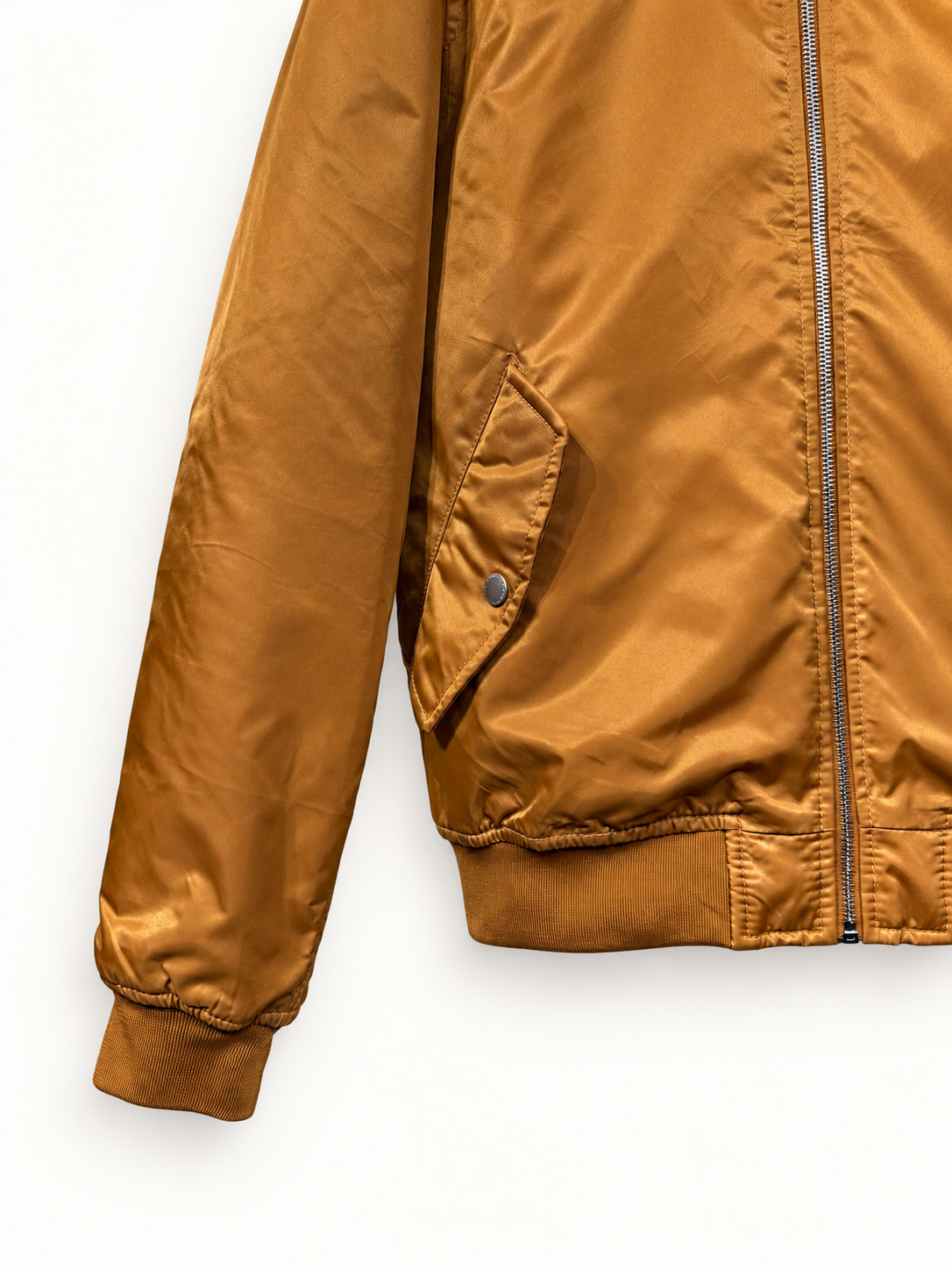 SATIN BOMBER JACKET — 3