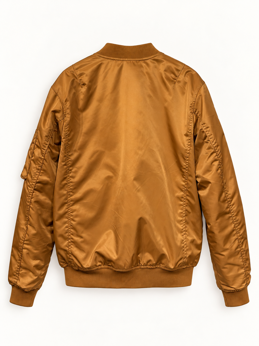 SATIN BOMBER JACKET — 4