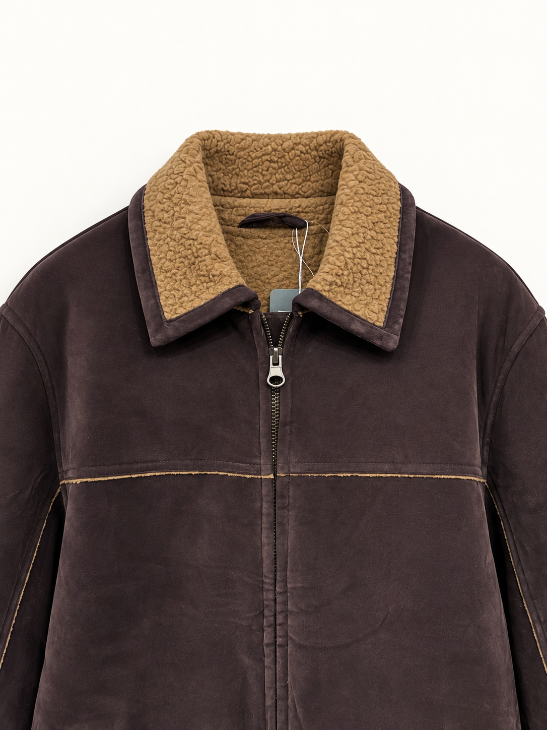 SHEARLING COLLAR JACKET — 2