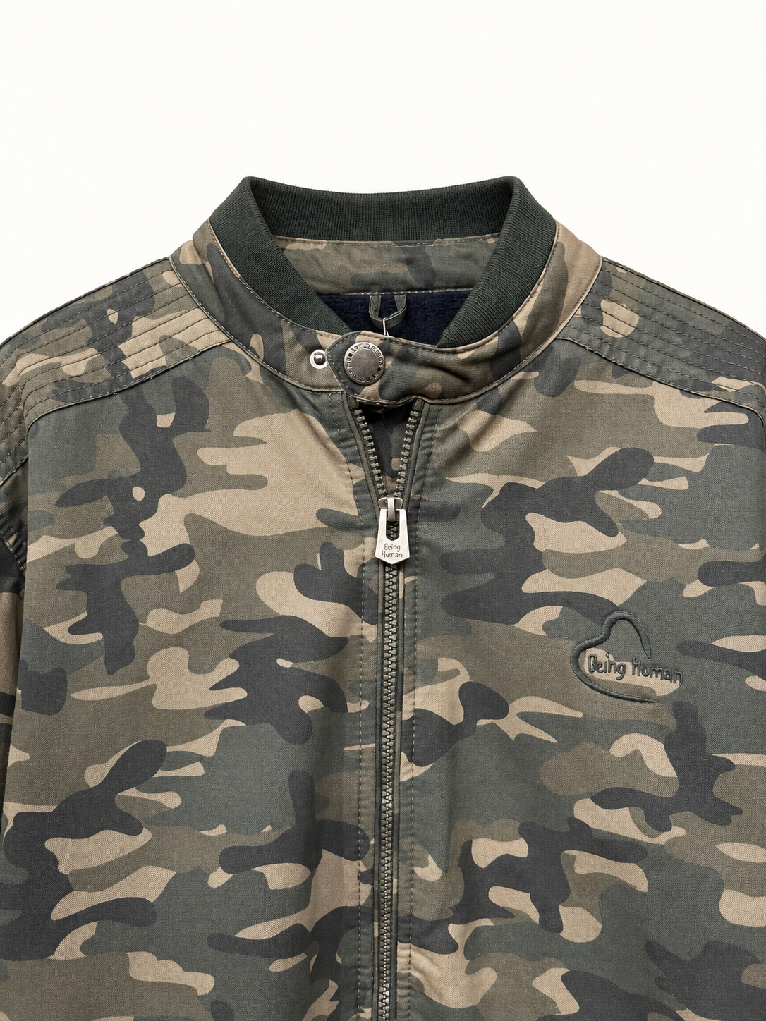 CAMO ZIP-UP JACKET — 2
