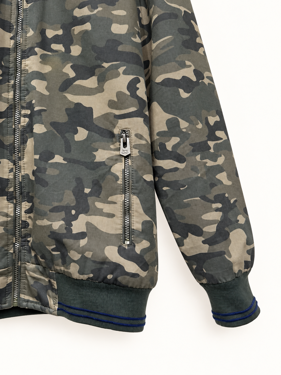 CAMO ZIP-UP JACKET — 3