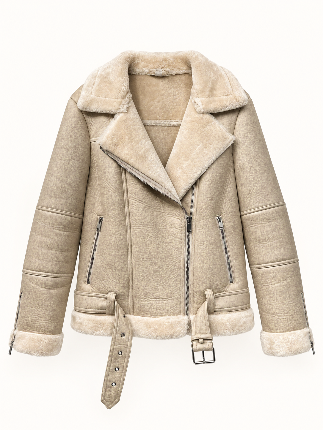 Faux Shearling Jacket