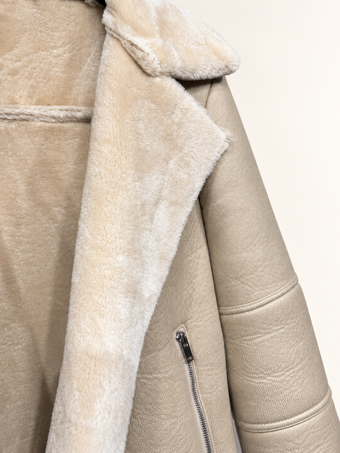 Faux Shearling Jacket — 4