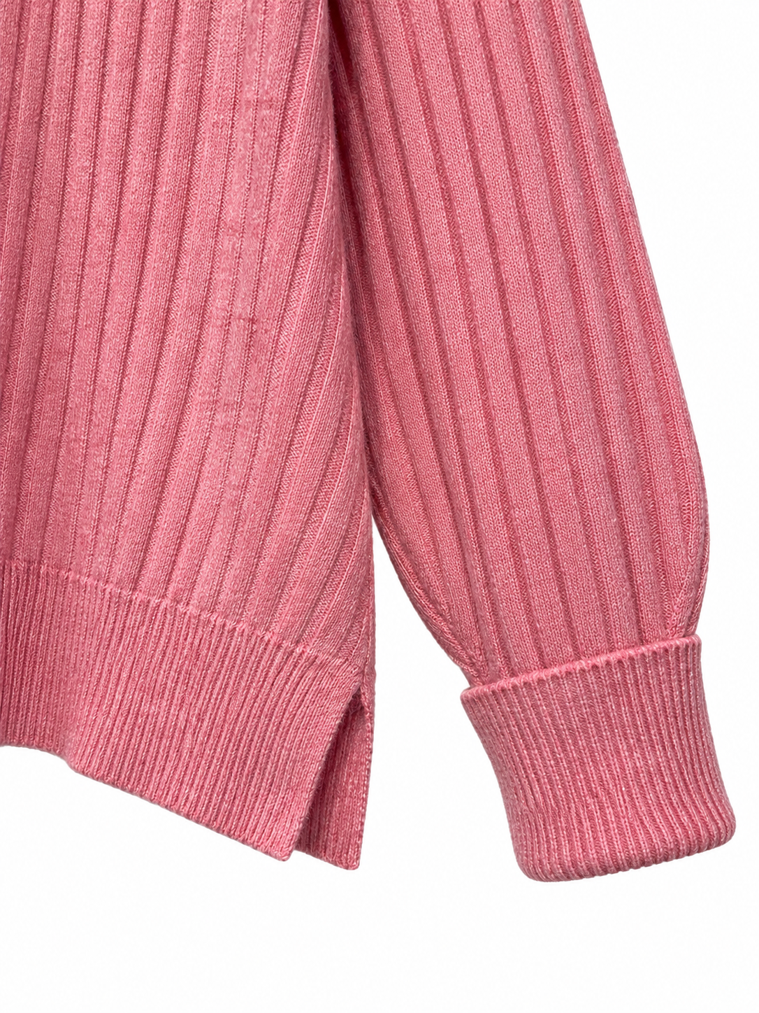 Ribbed Half-Zip Sweater — 3
