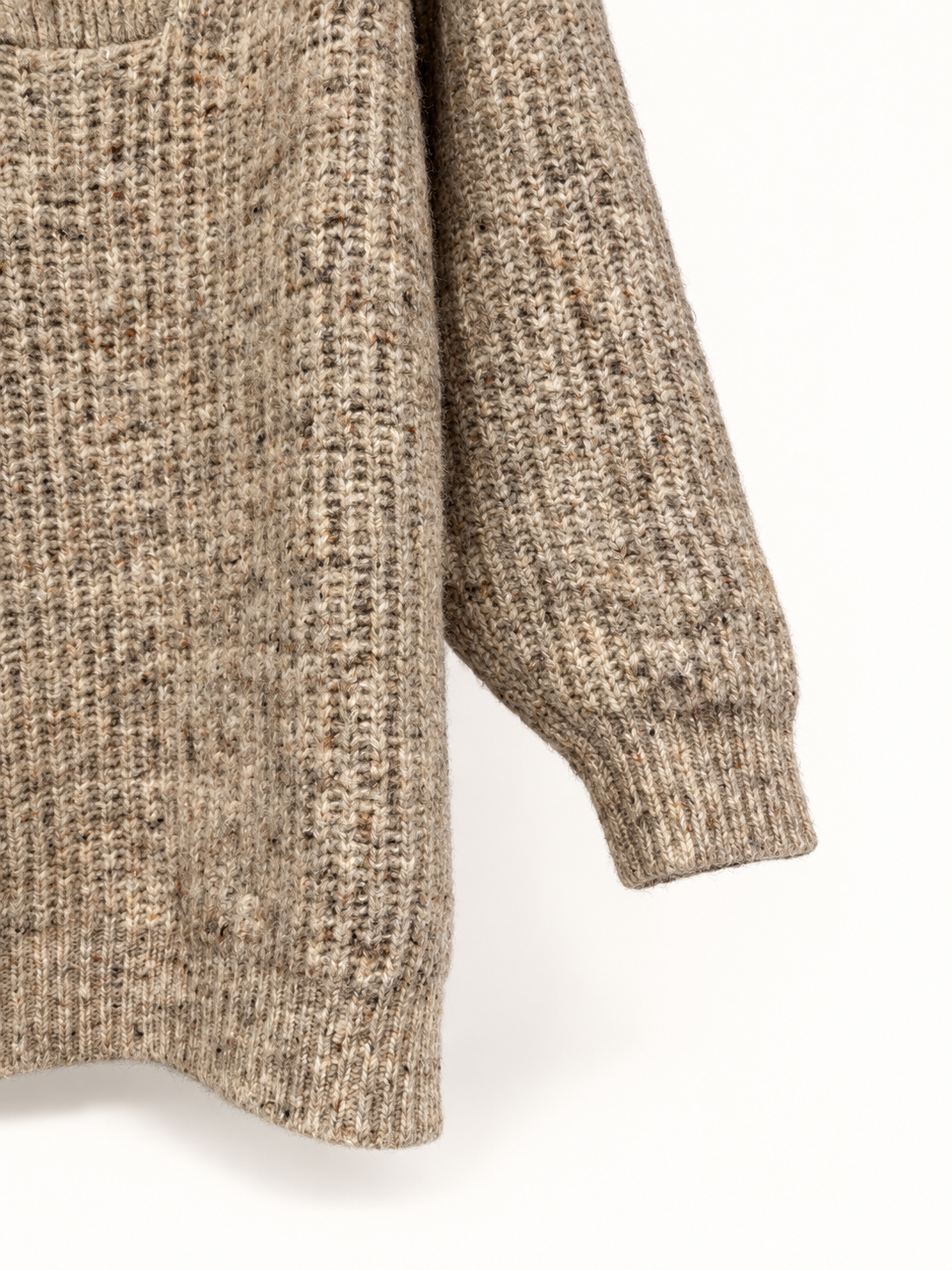 Textured Half-Zip Knit Sweater — 3