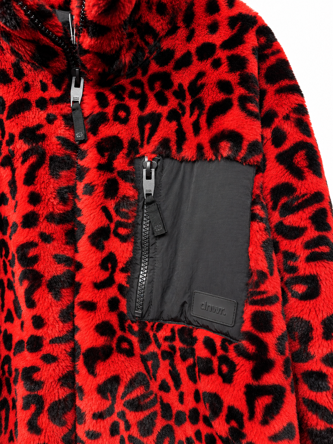 Leopard Print Faux Fur Jackets  — 3