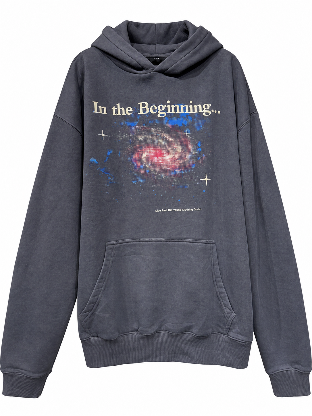 Oversized Galaxy Graphic Hoodie