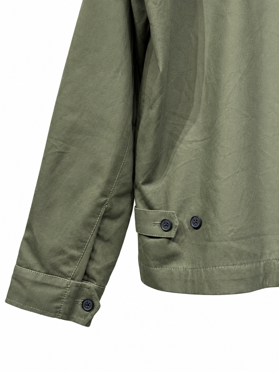 Olive Green Harrington Jacket — 5
