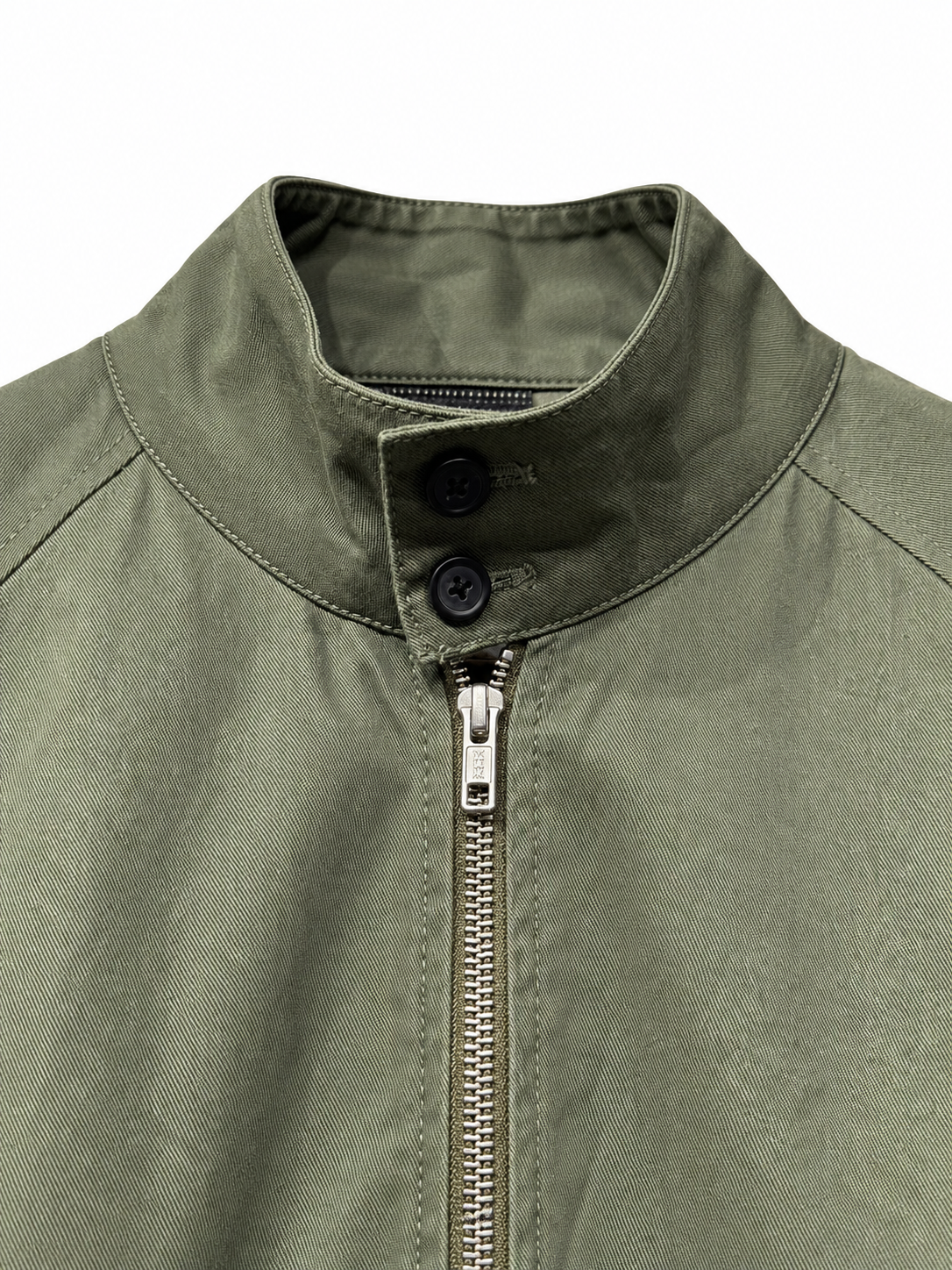 Olive Green Harrington Jacket — 2
