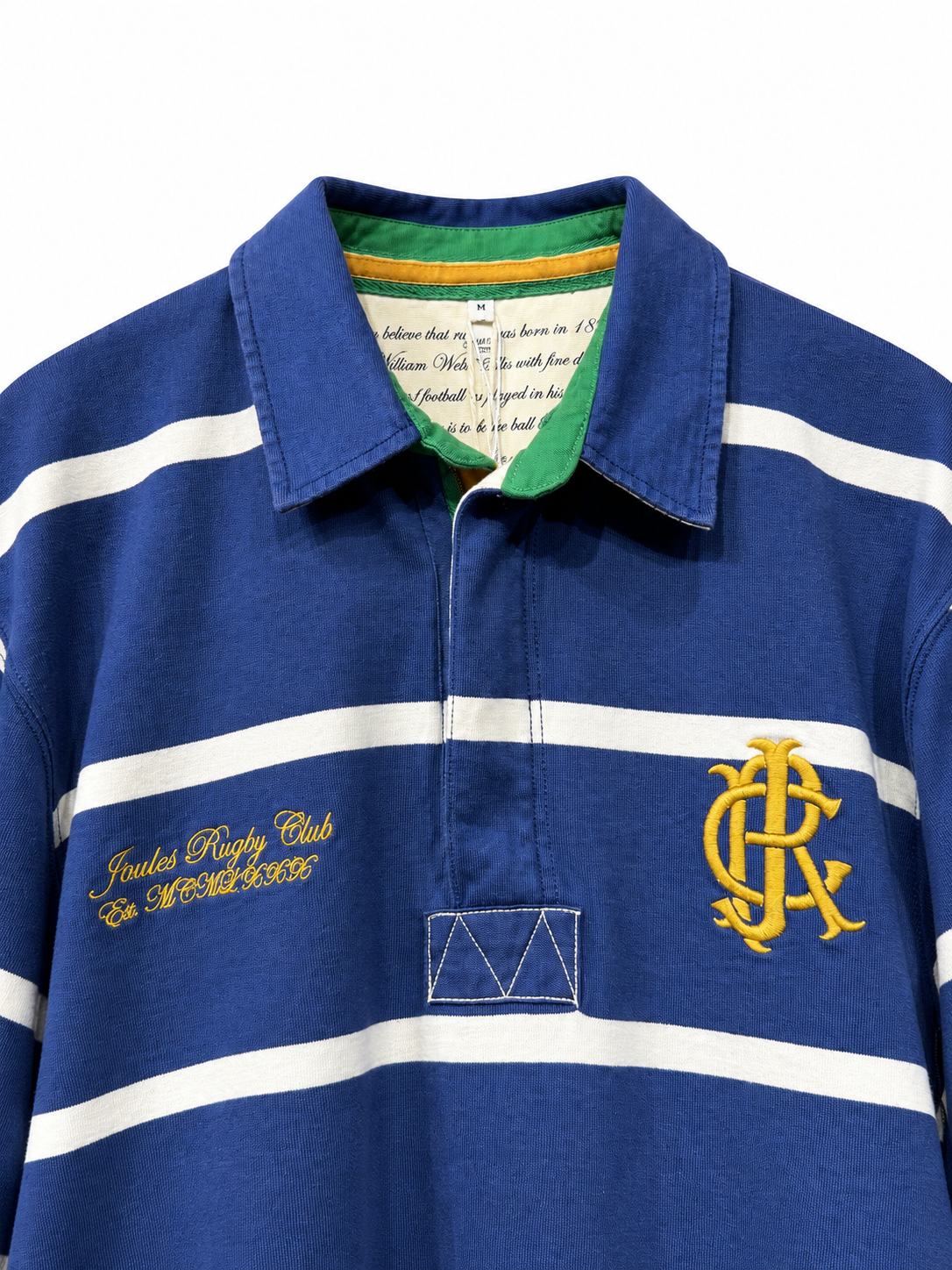 Joules Berkeley Rugby Stripe Polo Shirt — 2
